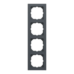 System M - M Pure - 4 postes - anthracite - MEG4040-3614 Schneider Electric