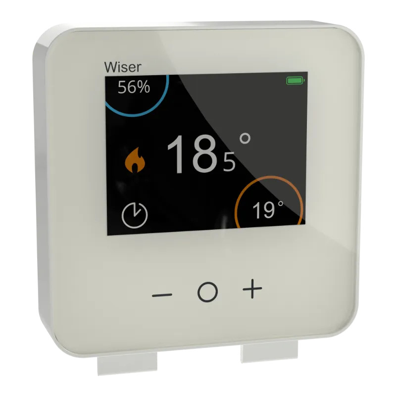 Wiser - thermostat d'ambiance connecté liaison zigbee 2,4GHz - CCTFR6400 Schneider Electric