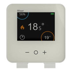 Wiser - thermostat d'ambiance connecté liaison zigbee 2,4GHz - CCTFR6400 Schneider Electric