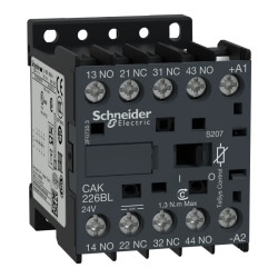 CONTACTEUR AUX. 2F+2O 24V - CAK226BLS207 Schneider Electric