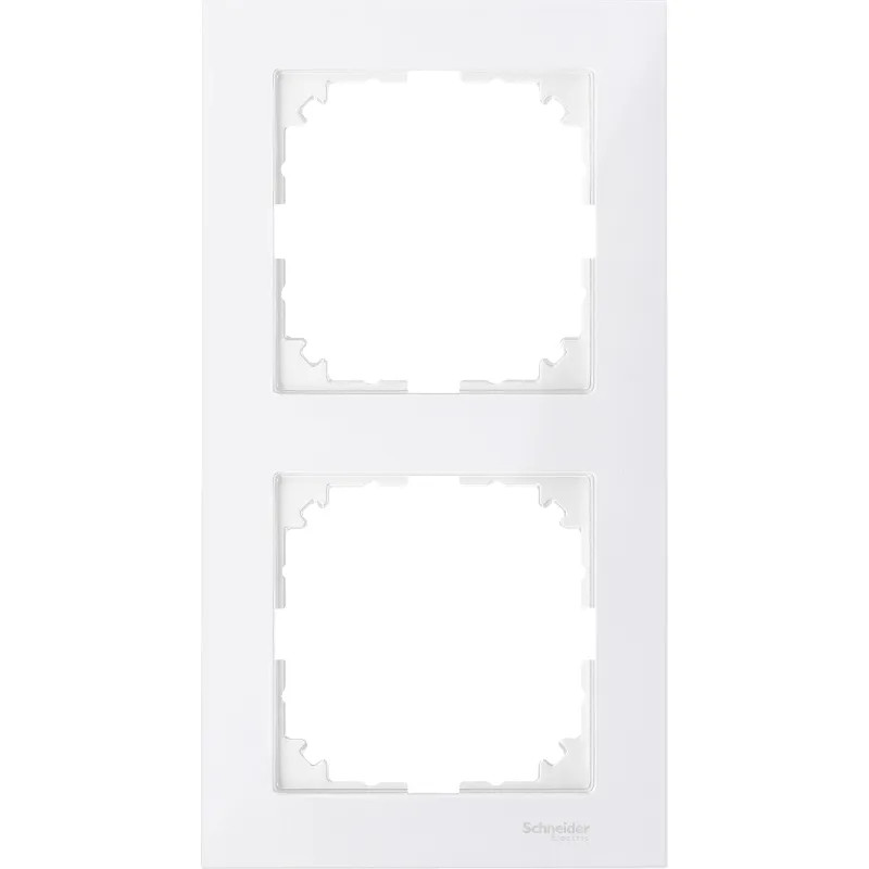 M-PURE CADRE DOUBLE BLANC POLAIRE - MTN4020-3619 Schneider Electric