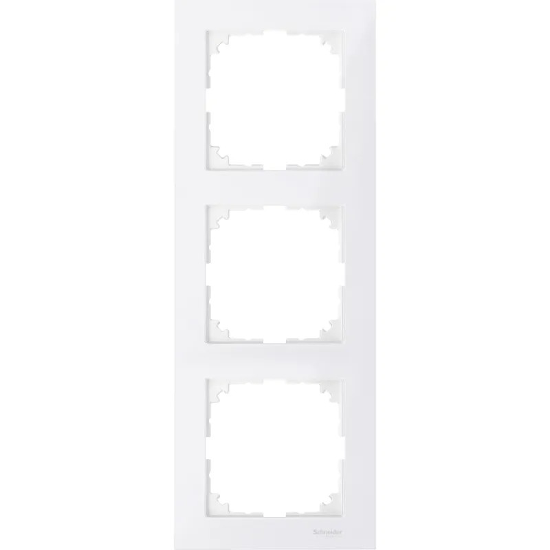 M-PURE CADRE TRIPLE BLANC POLAIRE - MTN4030-3619 Schneider Electric