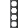 System M - M-pure cadre quadruple an thracite - MTN4040-3614 Schneider Electric