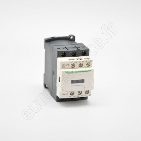 Industrial Contators  - LC1D186BD - CONT 18A 1F+1O 24V CC CF