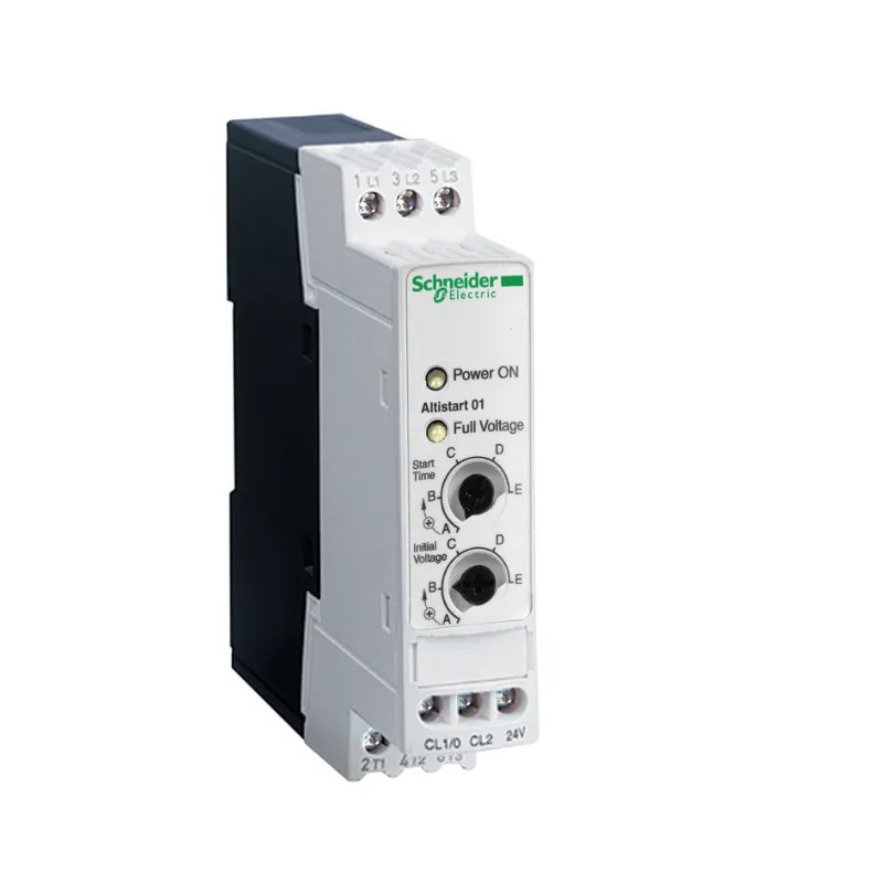 Altistart 01 - démarreur-ralentisseur progressif - 6A - 110..480V - ATS01N106FT Schneider Electric