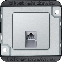 Anti-vandalisme - prise de communication RJ45 - cat.6 STP - MTN470660 Schneider Electric