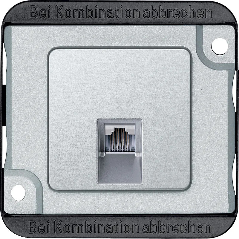 Anti-vandalisme - prise de communication RJ45 - cat.6 STP - MTN470660 Schneider Electric