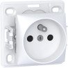 Alréa, prise de courant 2P + T, connexion rapide, blanc polaire - ALB61273P Schneider Electric