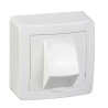 Alréa, RJ45 simple catégorie 6 UTP avec cadre saillie, blanc polaire - ALB62342P Schneider Electric