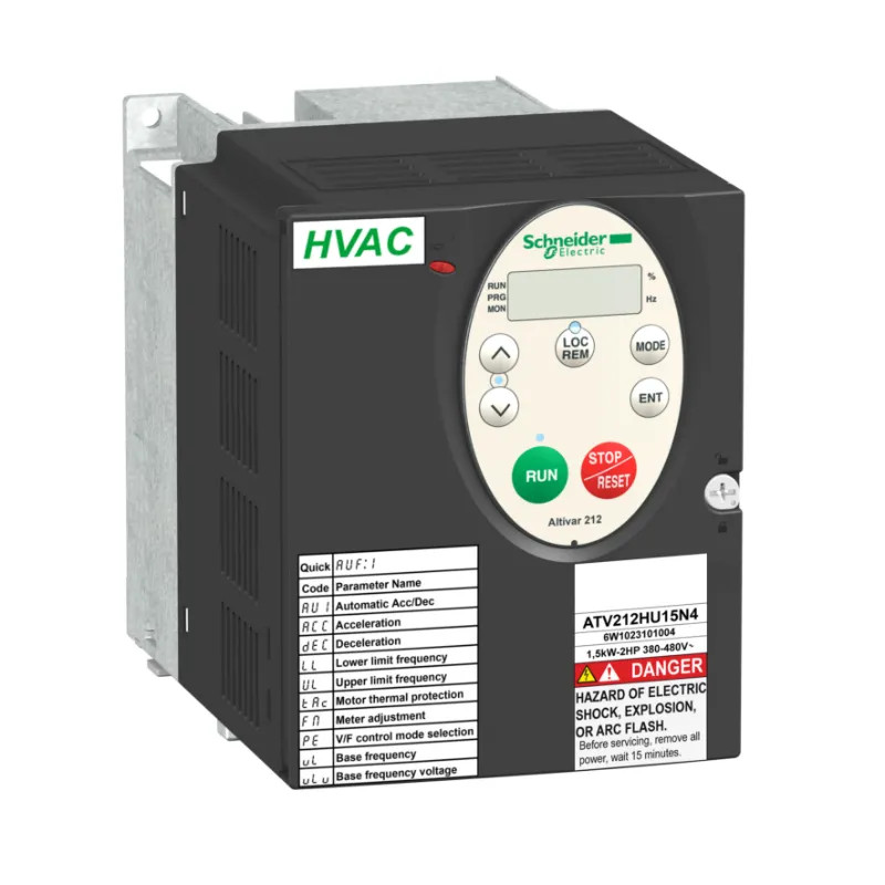 ATV212 2,2KW 3HP 480V TRI - ATV212HU22N4 Schneider Electric