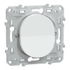 Ovalis - interrupteur permutateur - 10AX - Blanc - S320205 Schneider Electric