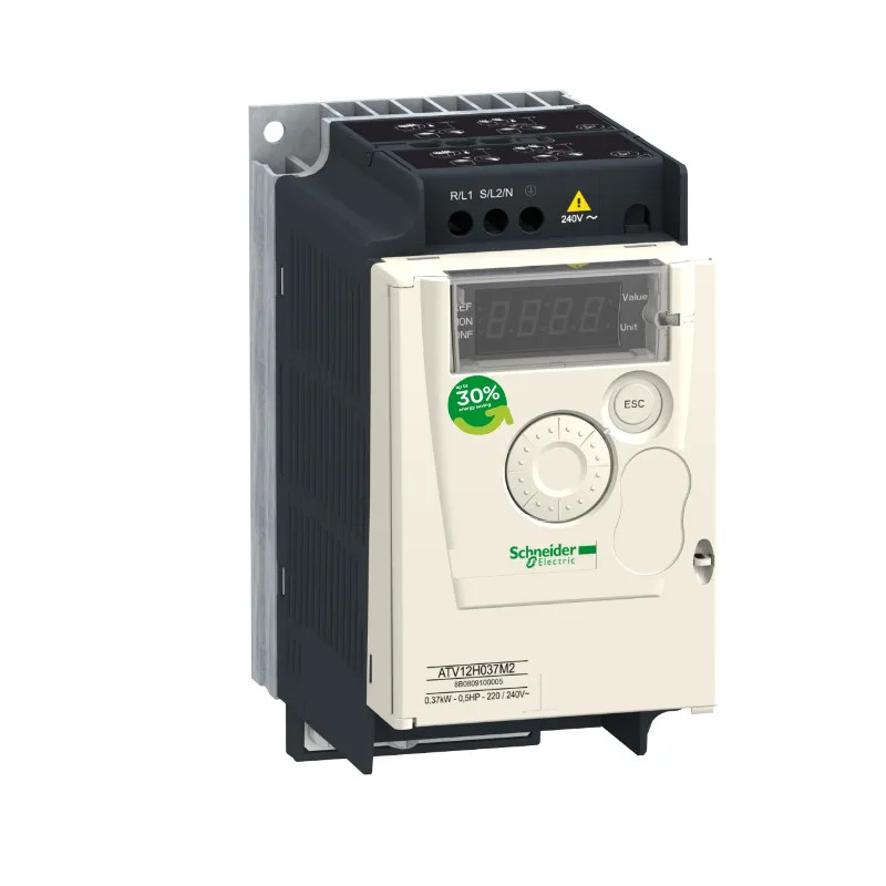 Altivar - Atv12 0.75kw 240v 1ph 1hp semelle tb - ATV12P075M2TQ Schneider Electric