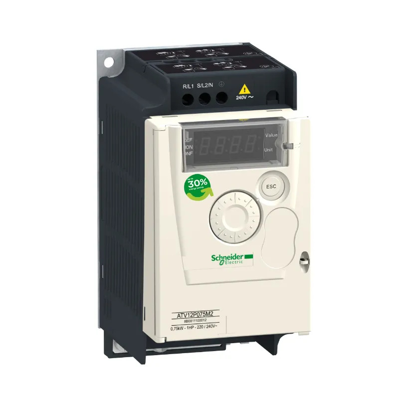 ATV12 0.75KW 240V 3PH - ATV12P075M3 Schneider Electric
