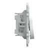 Ovalis - interrupteur 2 boutons pour volet roulant- 6AX -Blanc - S320208 Schneider Electric