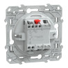 Ovalis - interrupteur va et vient - 10AX - lumineux ou témoin - Blanc - S320263 Schneider Electric