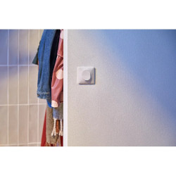 Ovalis - interrupteur va et vient - 10AX - lumineux ou témoin - Blanc - S320263 Schneider Electric