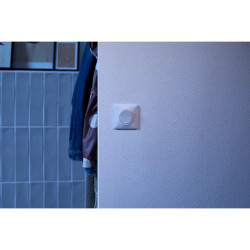 Ovalis - interrupteur va et vient - 10AX - lumineux ou témoin - Blanc - S320263 Schneider Electric