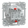Ovalis - combiné va et vient+poussoir - 10AX - Blanc - S320285 Schneider Electric