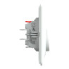 Va et Vient Blanc griffes plq - S321204 Schneider Electric