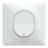 Pouss Ferm Lum Blanc griff plq - S321276 Schneider Electric