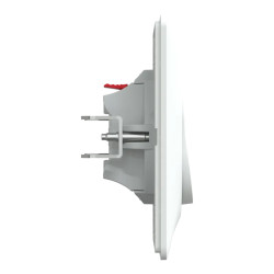 Pouss Ferm Lum Blanc griff plq - S321276 Schneider Electric