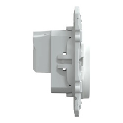 Ovalis - prise de courant à puits 2P 16A - bornes vis - Blanc - S320033 Schneider Electric