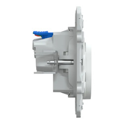 Prise 2P+T affl Griffes Blanc - S320052C Schneider Electric