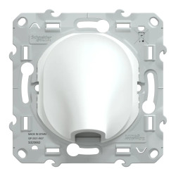 Ovalis - sortie de câble - 16A - Ø6..12mm - Blanc - S320662 Schneider Electric