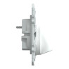 Ovalis - sortie de câble - 16A - Ø6..12mm - Blanc - S320662 Schneider Electric