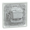 Prise Réno 2P Blanc griffe plq - S321033 Schneider Electric