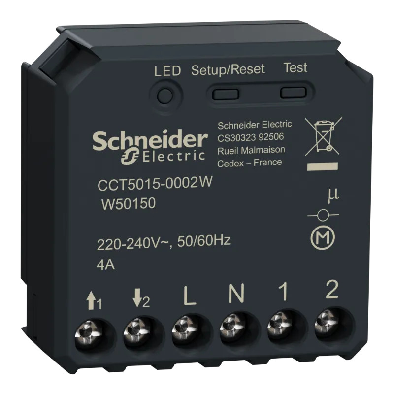 Wiser - micromodule encastré - zigbee - pour volet-roulant - CCT5015-0002W Schneider Electric