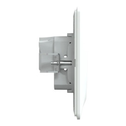 Prise Réno 2P Blanc griffe plq - S321033 Schneider Electric