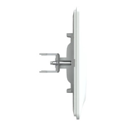 Ovalis - obturateur - Blanc - griffes montées - avec plaque - S321666 Schneider Electric