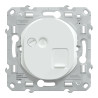 Ovalis - prise RJ45 cat.6a STP - grade 3 (multimédia +) - Blanc - S320477 Schneider Electric