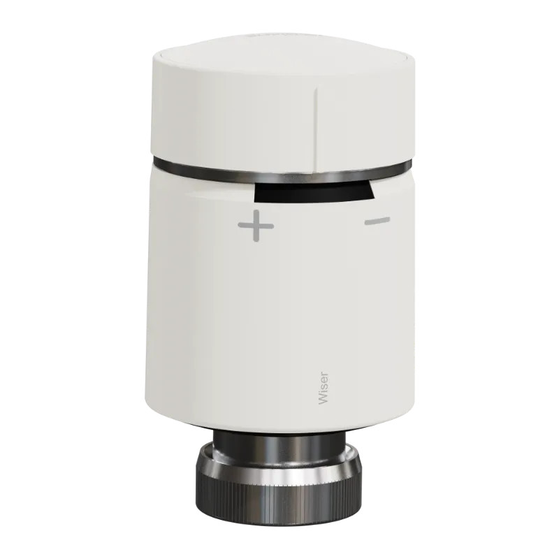Wiser - tête de vanne thermostatique connectée liaison zigbee - CCTFR6100 Schneider Electric