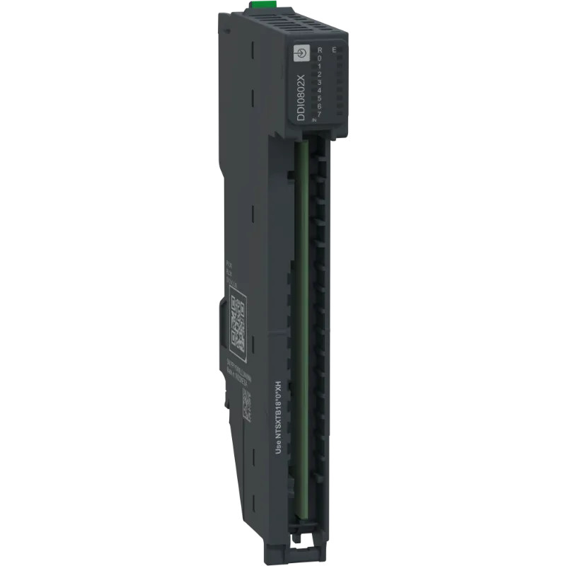 Edge I/O NTS Module seul Entrée TOR 8 voies,24Vdc, Sink, 1/2Fils - NTSDDI0802X Schneider Electric