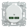 Chargeur USB-C 65W Blanc - S320406 Schneider Electric
