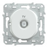 Ovalis - prise TV simple - Blanc - S320405 Schneider Electric