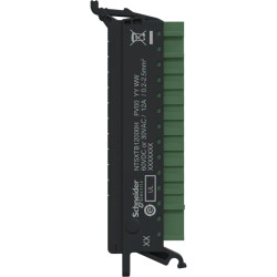 Edge I/O NTS Connecteur 12Pts à Vis 5mm DC Sans Capot - Durcie - NTSXTB12000H Schneider Electric