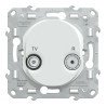 Ovalis - prise TV-R - Blanc - S320451 Schneider Electric