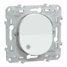 Ovalis - interrupteur va et vient - 10AX - Antibactérien - S300204 Schneider Electric