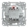 Ovalis - interrupteur va et vient - 10AX - Antibactérien - S300204 Schneider Electric