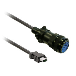 Lexium - Cable codeur 5m blinde, b ch2 conn. mil - VW3M8D2AR50 Schneider Electric