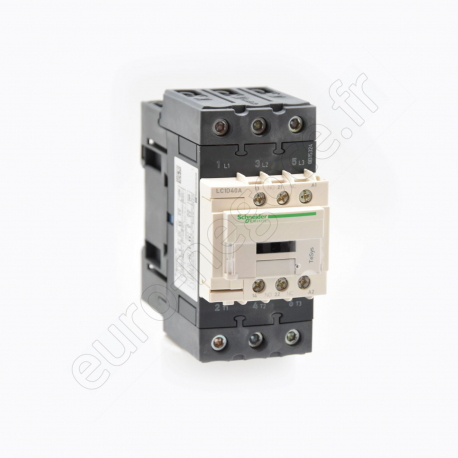 Industrial Contators  - LC1D40008B7 - CONT 40A 2P+2R 24V50/60HZ