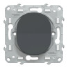 Ovalis - interrupteur permutateur - 10AX - Anthracite - S340205 Schneider Electric