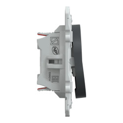 Ovalis - double va et vient - 10AX - Anthracite - S340214 Schneider Electric