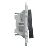 Ovalis - double va et vient - 10AX - Anthracite - S340214 Schneider Electric