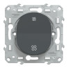 Ovalis - poussoir VMC - sans arrêt - Anthracite - S340236 Schneider Electric