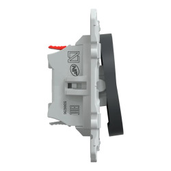 Ovalis - poussoir VMC - sans arrêt - Anthracite - S340236 Schneider Electric