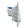 Prise 2P+T affleurante AntiB - S300052 Schneider Electric